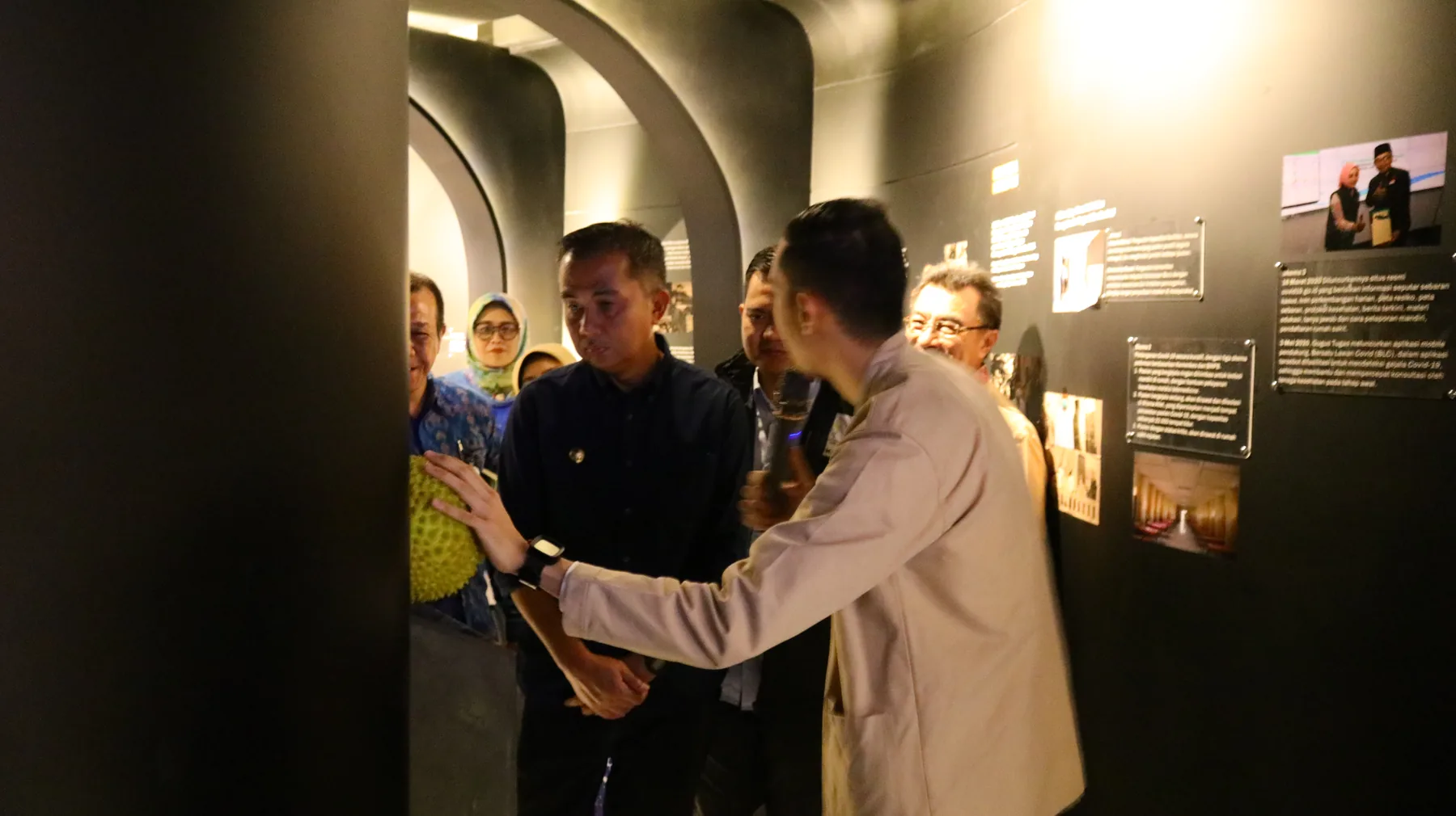 Fasilitas ruang Galeri Arsip COVID-19